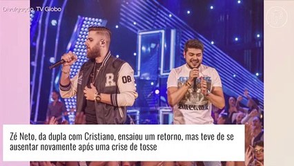 Zé Neto anuncia retoma agenda de shows após ser afastado por problemas de saúde: 'Agora vai'