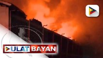 Warehouse na pinag-iimbakan ng mga parcel sa Valenzuela, nasunog