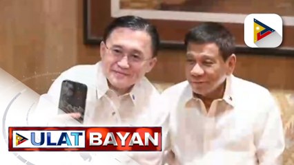 Mga senador, nagpaabot ng pasasalamat at paghanga kay dating Pangulong Duterte