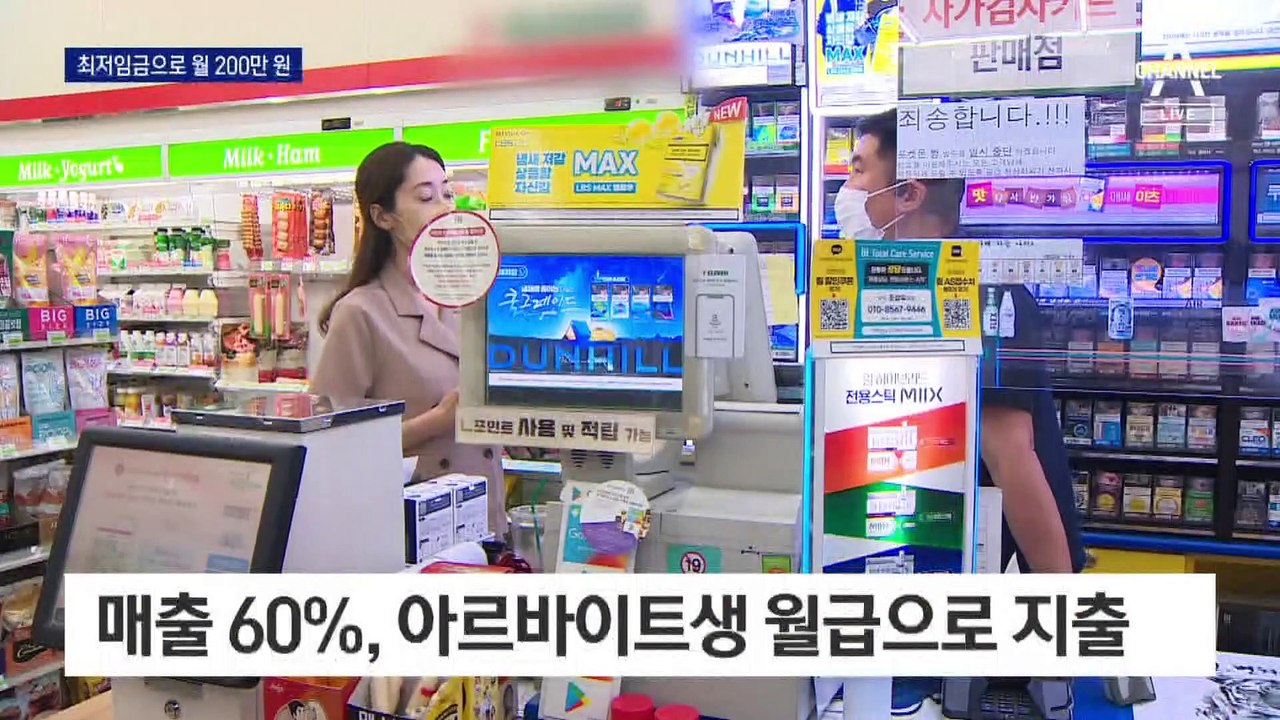 내년 최저임금 9620원…월급 200만 원 넘어