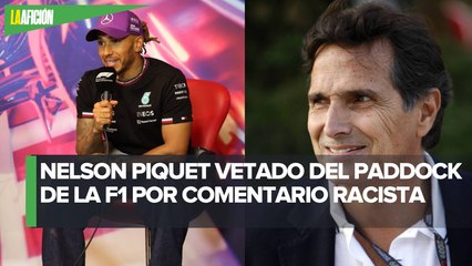 Nelson Piquet habría sido vetado del paddock de Fórmula 1