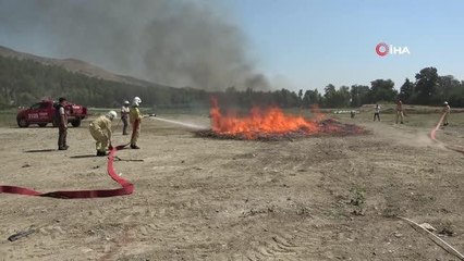 Son dakika haber... Hatay'da orman yangın tatbikatı
