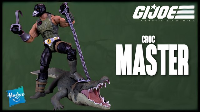 Hasbro G.I.JOE Classified Series Croc Master and Fiona Figure Review