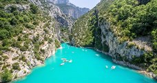 40 cm d'eau dans les Gorges du Verdon : le rafting interdit en raison de l'inquiétante sécheresse
