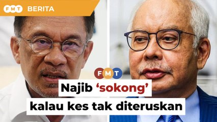 Najib sokong saya jadi PM jika kes mahkamah tidak diteruskan, kata Anwar