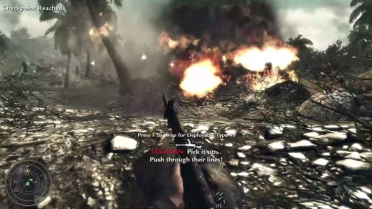Call of Duty: World at War Campaign Gameplay #2 Little Resistance