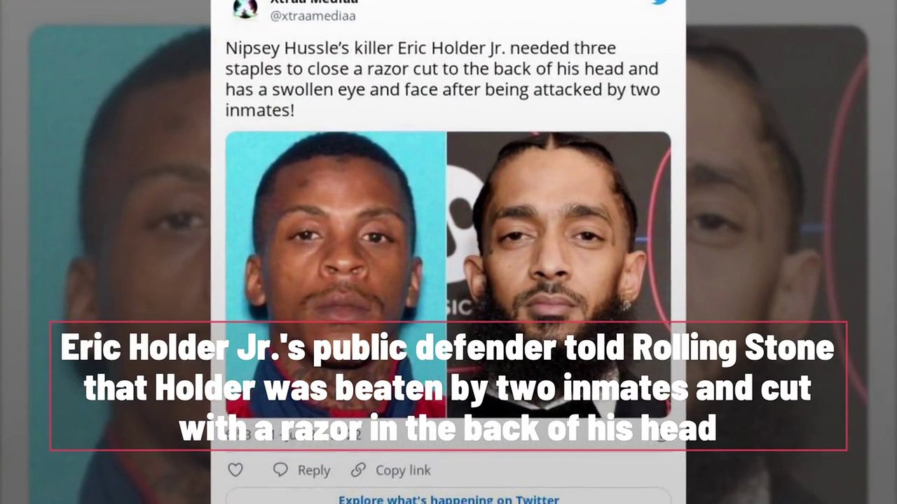 Trial of Nipsey Hussle's killer delayed after he's attacked