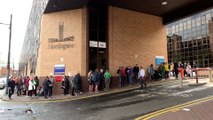 Scots queue at Glasgow HM Passport office as families fear missing holidays