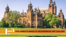 Glasgow headlines 30June: Five arrests made following climate protest at Kelvingrove art gallery