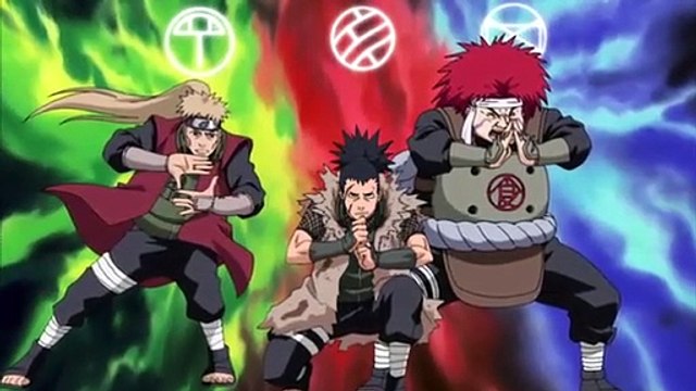 NARUTO I LES 10 CLANS LES PLUS PUISSANTS SAKUMO VS JIRAYA, TSUNADE ET OROCHIMARU