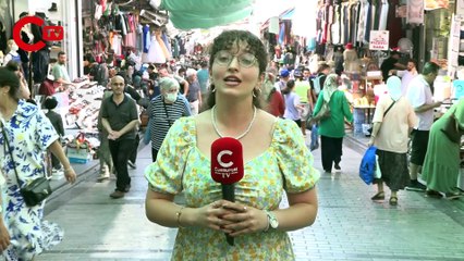 Bayram alışverişi artık yapılamıyor! Eminönü'ne giden yurttaşlar tepkili