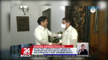 Dating Pres. Rodrigo Duterte, mainit na tinanggap ang kaniyang huling bisita sa Malacañang na si Pres. Bongbong Marcos | 24 Oras