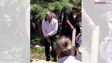 Cüneyt Arkın toprağa verildi! Gözyaşları sel oldu