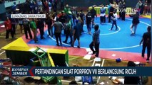 Pertandingan Silat Ricuh, Tim Atlet Banting Meja Juri