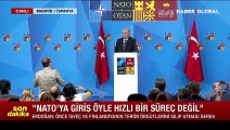 Erdoğan'dan Finlandiyalı gazeteciye 'Finlandiya teröristleri iade etmezse ne olacak?' yanıtı