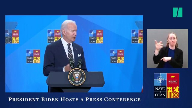 Biden confunde Suiza con Suecia y se da cuenta: Suiza, dios mío, sí que estoy ansioso por expandir la OTAN