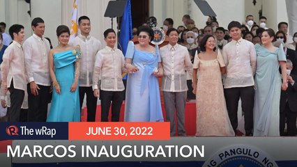 36 years after exile, Ferdinand Marcos Jr. takes oath as Philippine president