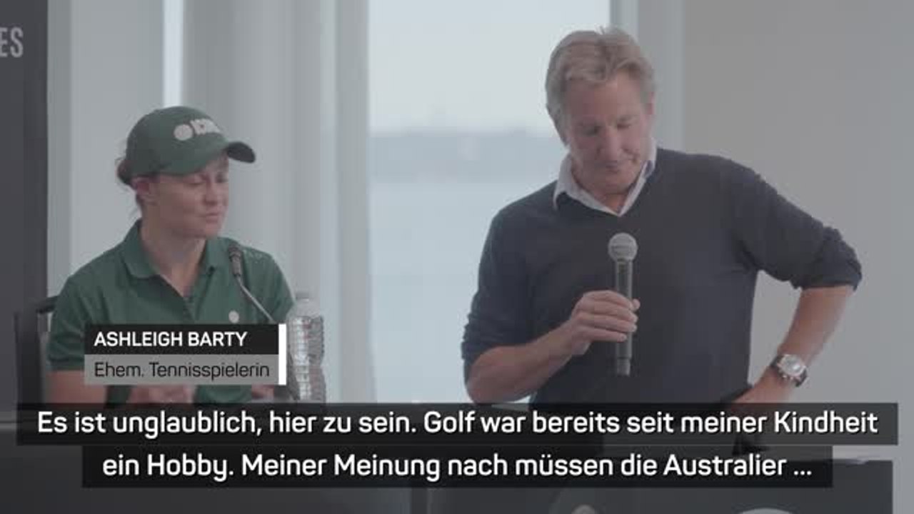 Barty will 'mehr Frauen' für Golf begeistern