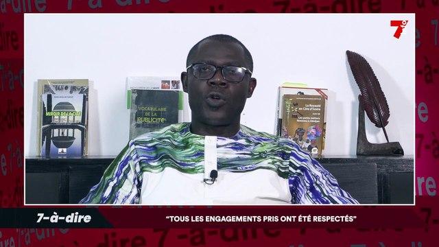 7-à-dire | Invité : Jean-Yves Abonga, président de l'IFCI