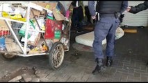 Guarda Municipal e Defesa Civil fazem ação com moradores de Rua no Centro
