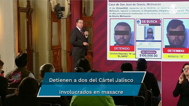 Capturan a dos involucrados en masacre de San José de Gracia, Michoacán