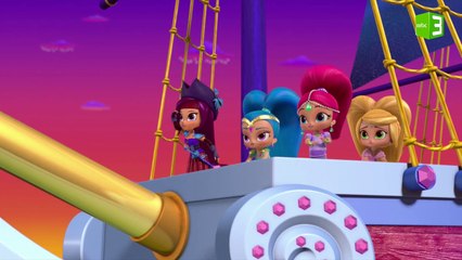 الحوريات في مهمة بحث على السفينة الطائرة