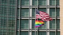 U.S., British embassy pride flags fly in face of Russia 'gay propaganda' law