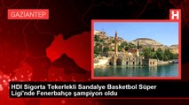 HDI Sigorta Tekerlekli Sandalye Basketbol Süper Ligi'nde Fenerbahçe şampiyon oldu