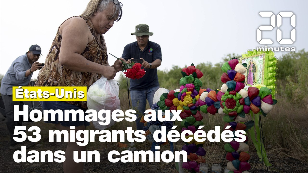États-Unis : hommages aux 53 migrants morts dans un camion