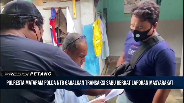Gagalkan Transaksi Sabu, Tiga Pria Diamankan Resnarkoba Polresta Mataram