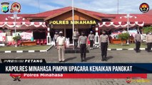 Kapolres Souissa Pimpin Upacara Kenaikan Pangkat Anggota Polri & PNS