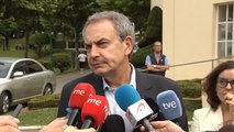 Zapatero cree que la nueva Ley de Memoria perfecciona a la democracia española 