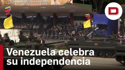 Venezuela celebra su independencia con estabilidad política, asegura Maduro