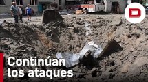 Continúan los ataques rusos con artillería en zonas pobladas en Járkov
