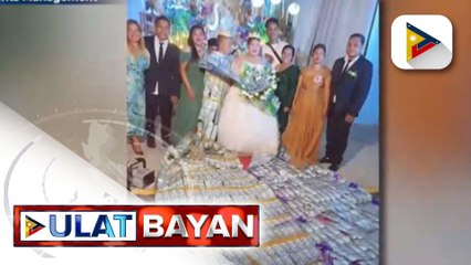 Bagong kasal sa Valenzuela City, nakatanggap ng P1.2-M cash bilang pakimkim