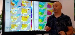 El portavoz de la Agencia Estatal de Meteorología Rubén del Campo informa de la llega de la primera ola de calor a Canarias
