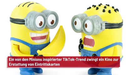 Ein von den Minions inspirierter TikTok-Trend zwingt ein Kino zur Erstattung von Eintrittskarten