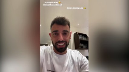 Bruno Fernandes'ten Arda Güler'e videolu mesaj