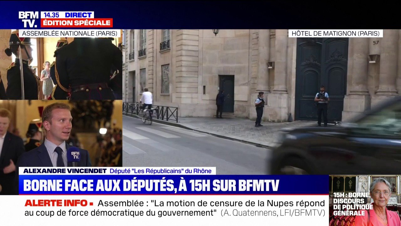 Alexandre Vincendet, député LR: "Il faudra qu'on sache faire un pas vers la majorité quand elle saura en faire un vers nous"