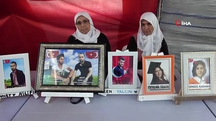 Kürt aileler HDP ve PKK'ya bin 38 gündür direniyor