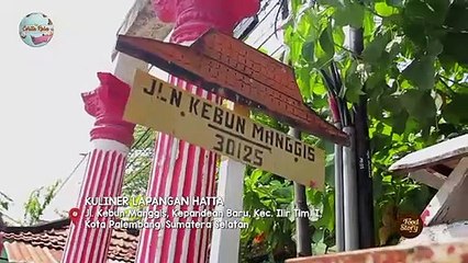 Tempat Jajanan Kaki Lima L:egendaris sejak 40 tahun lalu di Palembang, Yuk! Kita Cobain Semua