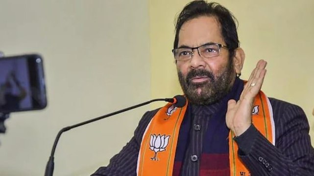 Mukhtar Abbas Naqvi resigns from Union cabinet
