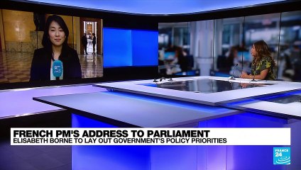 French PM Borne to lay out govt's policy priorities in Parliament