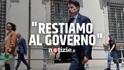 Incontro Draghi-Conte, il leader M5s: “Restiamo al governo ma serve discontinuità”