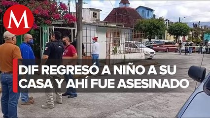 Hombre asesinó a niño de 12 años en Orizaba, Veracruz; víctima estuvo bajo resguardo del DIF