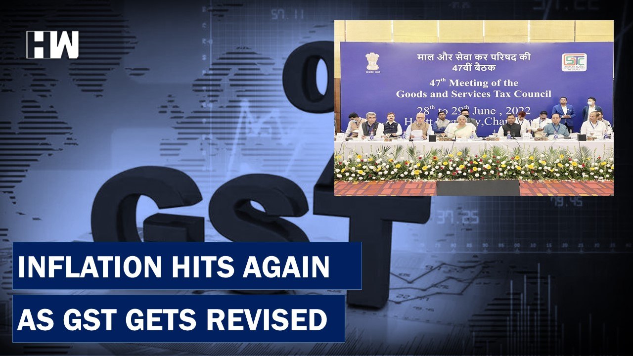 Amid Rising Inflation, Govt Hikes Taxes On Household Item And Much More Necessities| GSTCouncil| BJP