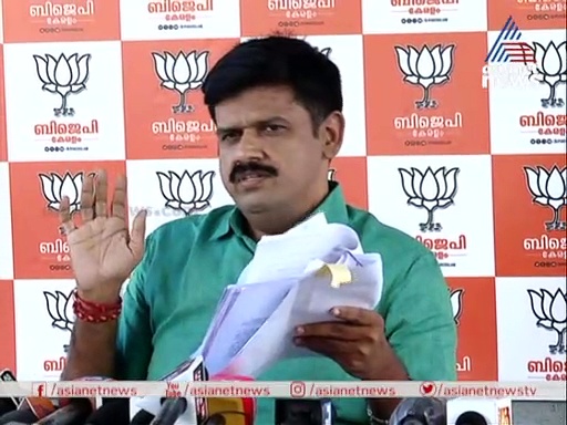 'മുഖ്യമന്ത്രി അമേരിക്കയില്‍ ഉള്ളപ്പോള്‍ ഫയലില്‍ ഒപ്പിട്ടതാര്? ശിവശങ്കറോ സ്വപ്‌നയോ?'ആരോപണവുമായി ബിജെപി