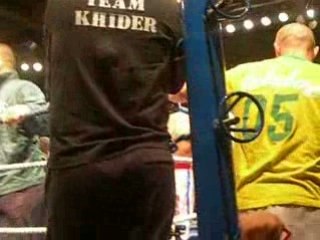 Farid khider fin  combat Bagnolet Championnat du monde