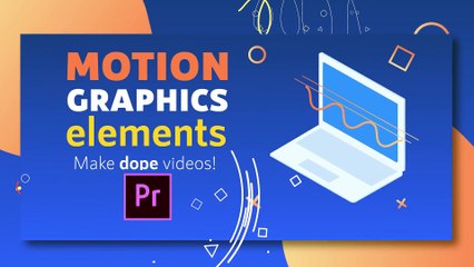 6.Motion Graphics Elements Pack MOGRT for Premiere Pro