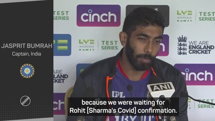 'Nothing changes for me' - Bumrah to captain India in Sharma absence